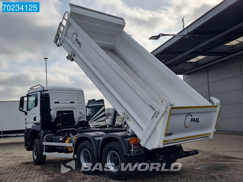 MAN TGS 33.480 6X6 12m3 Drei-seiten tipper SteelSuspension Euro 6 - Kamion vetëshkarkues: foto 2 MAN TGS 33.480 6X6 12m3 Drei-seiten tipper SteelSuspension Euro 6 - Kamion vetëshkarkues: foto 2