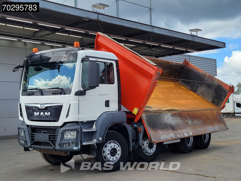 MAN TGS 35.400 8X4 13m3 CIF Bennes 2-side tipper Steel suspension Automatic Euro 6 - Kamion vetëshkarkues: foto 5 MAN TGS 35.400 8X4 13m3 CIF Bennes 2-side tipper Steel suspension Automatic Euro 6 - Kamion vetëshkarkues: foto 5