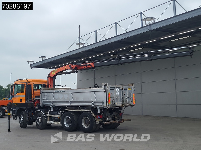 MAN TGS 35.400 8X4 Palfinger PK16001 K Kran Crane Retarder Big-Axle 2-Way tipper Euro 6 - Kamion vetëshkarkues, Kamion me vinç: foto 2 MAN TGS 35.400 8X4 Palfinger PK16001 K Kran Crane Retarder Big-Axle 2-Way tipper Euro 6 - Kamion vetëshkarkues, Kamion me vinç: foto 2