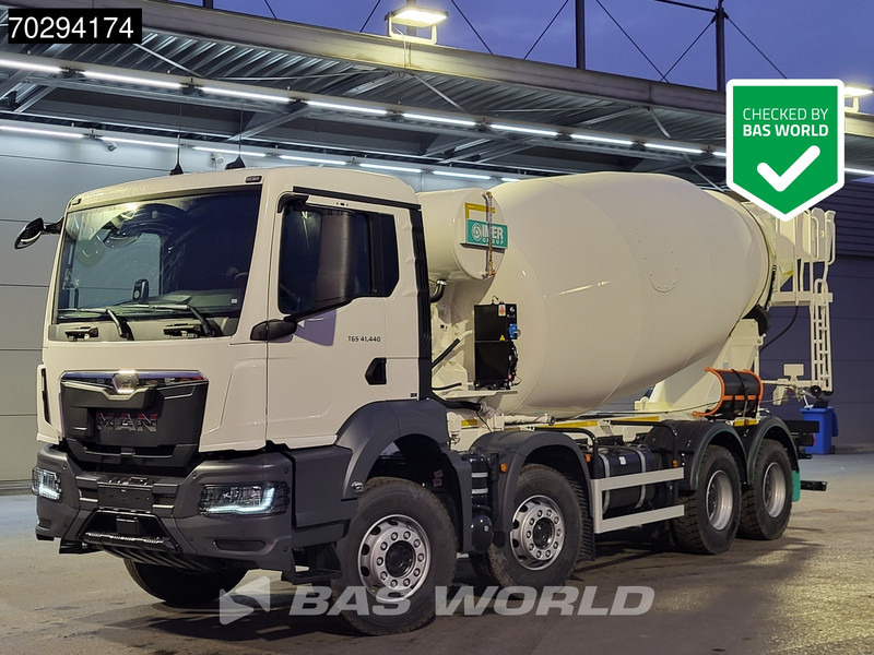 MAN TGS 41.440 8X4 NEW! 12m3 Imer Mixer Steelsuspension Big-Axle Automatic Euro 6 - Autobetoniere: foto 1 MAN TGS 41.440 8X4 NEW! 12m3 Imer Mixer Steelsuspension Big-Axle Automatic Euro 6 - Autobetoniere: foto 1