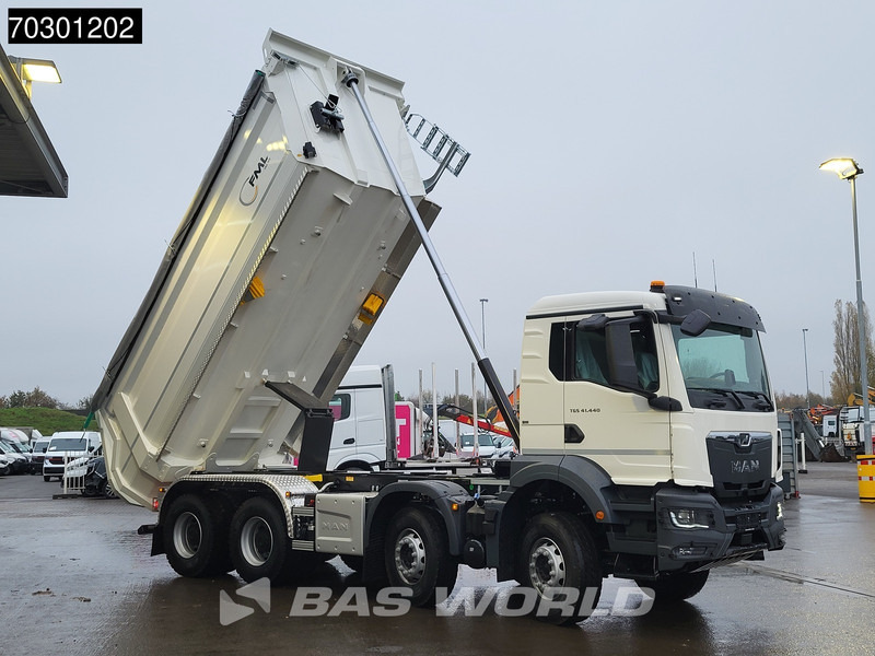 MAN TGS 41.440 8X4 NEW! 20m3 KH Kipper Steelsuspension Big-Axle Automatic Euro 6 - Kamion vetëshkarkues: foto 3 MAN TGS 41.440 8X4 NEW! 20m3 KH Kipper Steelsuspension Big-Axle Automatic Euro 6 - Kamion vetëshkarkues: foto 3