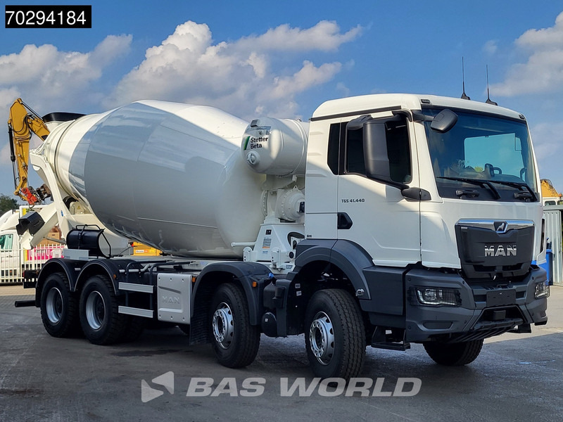 MAN TGS 41.440 8X4 New! 12m3 Stetter Mixer Big-Axle Steelsuspension Automatic Euro 6 - Autobetoniere: foto 3 MAN TGS 41.440 8X4 New! 12m3 Stetter Mixer Big-Axle Steelsuspension Automatic Euro 6 - Autobetoniere: foto 3