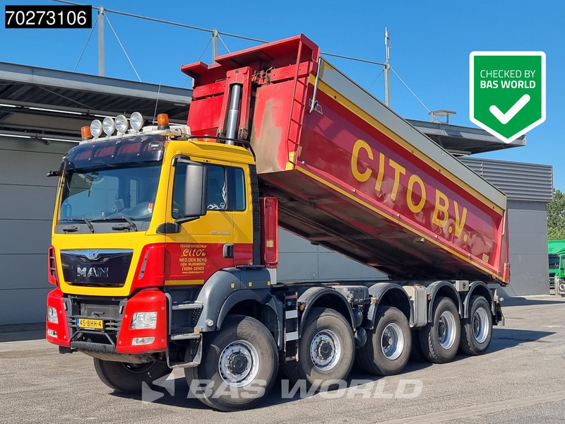 MAN TGS 41.480 10X8 NL-Truck BigAxle 10x8 22m3 Tipper Navi Euro 6 - Kamion vetëshkarkues: foto 1 MAN TGS 41.480 10X8 NL-Truck BigAxle 10x8 22m3 Tipper Navi Euro 6 - Kamion vetëshkarkues: foto 1