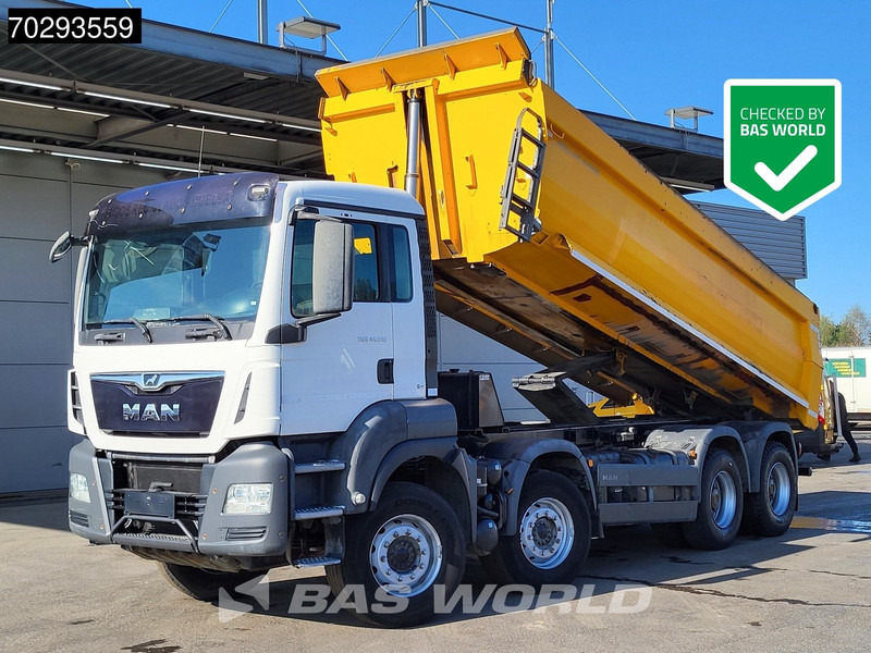 MAN TGS 41.510 8X4 19m3 Meiller tipper Steelsuspension Manual Big-Axle Euro 6 - Kamion vetëshkarkues: foto 1 MAN TGS 41.510 8X4 19m3 Meiller tipper Steelsuspension Manual Big-Axle Euro 6 - Kamion vetëshkarkues: foto 1