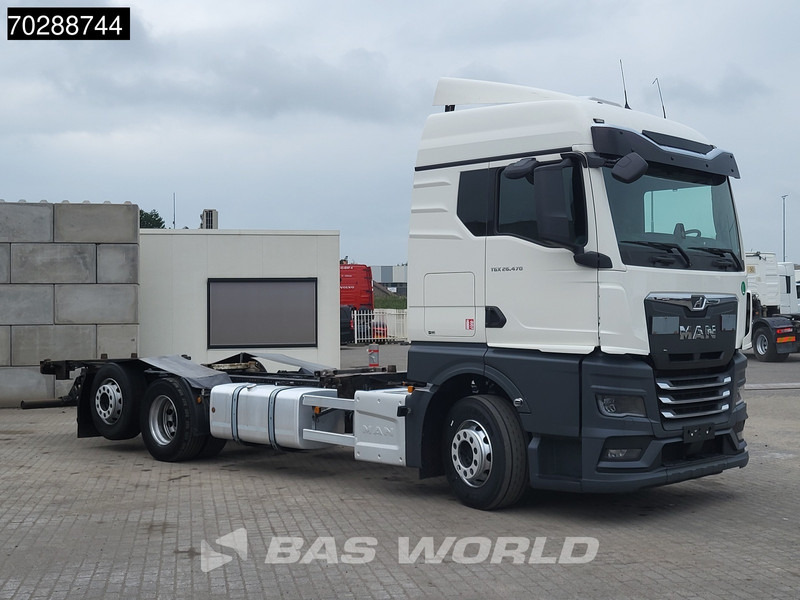 MAN TGX 26.470 6X2 BDF Retarder Lift Axle Standklima Automatic LED Euro 6 - Transportjer kontejnerësh/ Kamion me karroceri të çmontueshme: foto 3 MAN TGX 26.470 6X2 BDF Retarder Lift Axle Standklima Automatic LED Euro 6 - Transportjer kontejnerësh/ Kamion me karroceri të çmontueshme: foto 3