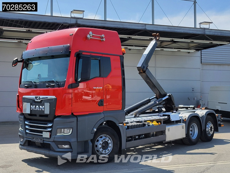 MAN TGX 26.470 TGX 6X2 21 Tonnes VDL hooklift Retarder Lift+Lenkachse ACC Navi Euro 6 - Kamion vetëngarkues: foto 2 MAN TGX 26.470 TGX 6X2 21 Tonnes VDL hooklift Retarder Lift+Lenkachse ACC Navi Euro 6 - Kamion vetëngarkues: foto 2