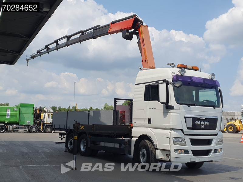 MAN TGX 26.480 TGX 6X2 Palfinger PK29002 Kran Crane 8 extensions Retarder Manual Euro 4 - Kamion me karroceri të hapur, Kamion me vinç: foto 3 MAN TGX 26.480 TGX 6X2 Palfinger PK29002 Kran Crane 8 extensions Retarder Manual Euro 4 - Kamion me karroceri të hapur, Kamion me vinç: foto 3