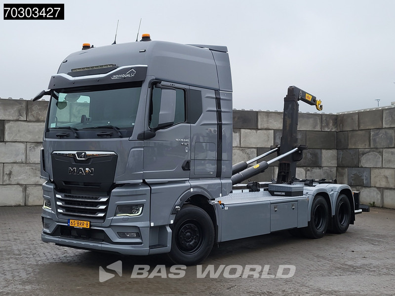 MAN TGX 28.640 TGX 6X2 NL-Truck APK Hyva 26-60-S containersystem Lift-axle Automatic Euro 6 - Kamion vetëngarkues: foto 2 MAN TGX 28.640 TGX 6X2 NL-Truck APK Hyva 26-60-S containersystem Lift-axle Automatic Euro 6 - Kamion vetëngarkues: foto 2