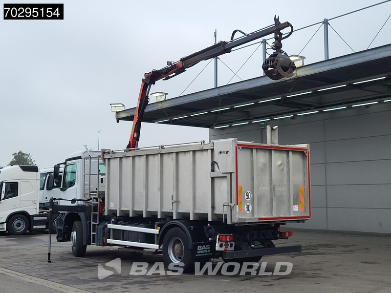 Mercedes-Benz Actros 1833 4X2 Palfinger PK7.501 SLD Kran Crane 17m3 tipper Big-Axle Euro 6 - Kamion vetëshkarkues, Kamion me vinç: foto 2 Mercedes-Benz Actros 1833 4X2 Palfinger PK7.501 SLD Kran Crane 17m3 tipper Big-Axle Euro 6 - Kamion vetëshkarkues, Kamion me vinç: foto 2