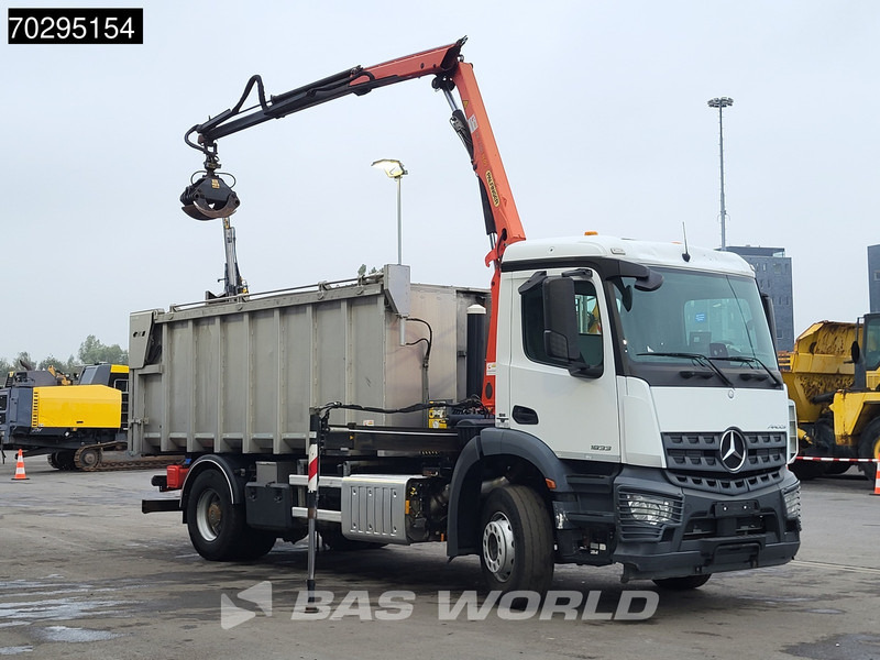 Mercedes-Benz Actros 1833 4X2 Palfinger PK7.501 SLD Kran Crane 17m3 tipper Big-Axle Euro 6 - Kamion vetëshkarkues, Kamion me vinç: foto 3 Mercedes-Benz Actros 1833 4X2 Palfinger PK7.501 SLD Kran Crane 17m3 tipper Big-Axle Euro 6 - Kamion vetëshkarkues, Kamion me vinç: foto 3