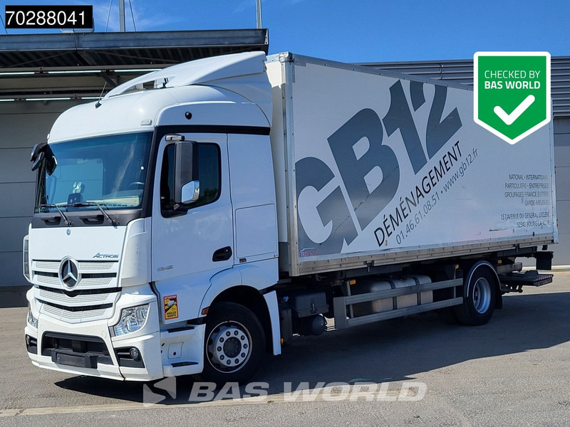Mercedes-Benz Actros 1842 4X2 19tonner BDF box Ladebordwand Navi Automatic Euro 6 - Transportjer kontejnerësh/ Kamion me karroceri të çmontueshme: foto 1 Mercedes-Benz Actros 1842 4X2 19tonner BDF box Ladebordwand Navi Automatic Euro 6 - Transportjer kontejnerësh/ Kamion me karroceri të çmontueshme: foto 1
