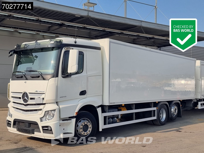 Mercedes-Benz Actros 2543 6X2 2000kg Ladebordwand Retarder Lift+Lenkachse Navi Automatic Euro 6 - Kamion vagonetë: foto 1 Mercedes-Benz Actros 2543 6X2 2000kg Ladebordwand Retarder Lift+Lenkachse Navi Automatic Euro 6 - Kamion vagonetë: foto 1