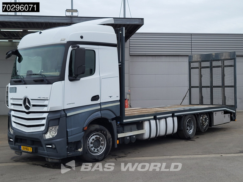 Mercedes-Benz Actros 2543 Actros 6X2 NL-Truck Machine transporter oprijwagen Retarder Lift-Axle ACC Euro 6 - Kamion me karroceri të hapur: foto 3 Mercedes-Benz Actros 2543 Actros 6X2 NL-Truck Machine transporter oprijwagen Retarder Lift-Axle ACC Euro 6 - Kamion me karroceri të hapur: foto 3