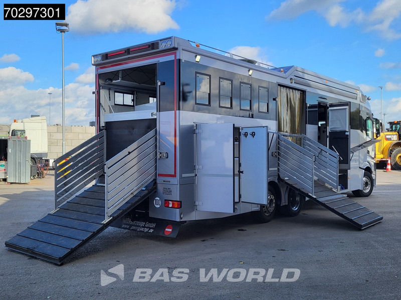 Mercedes-Benz Actros 2551 6X2 Pferdetransport Horse truck + Living Standairco Navi ACC Automatic Euro 6 - Kamion për kuaj: foto 5 Mercedes-Benz Actros 2551 6X2 Pferdetransport Horse truck + Living Standairco Navi ACC Automatic Euro 6 - Kamion për kuaj: foto 5