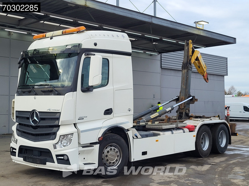 Mercedes-Benz Actros 2645 6X2 Palfinger Pallift containersystem Lift-Axle Automatic Euro 6 - Kamion vetëngarkues: foto 5 Mercedes-Benz Actros 2645 6X2 Palfinger Pallift containersystem Lift-Axle Automatic Euro 6 - Kamion vetëngarkues: foto 5