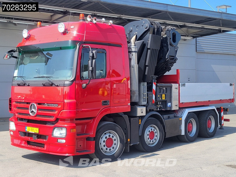 Mercedes-Benz Actros 2648 850 8X4 Effer 850/9S Kran Fifth wheel Big-Axle Automatic Euro 5 - Kamion me karroceri të hapur, Kamion me vinç: foto 2 Mercedes-Benz Actros 2648 850 8X4 Effer 850/9S Kran Fifth wheel Big-Axle Automatic Euro 5 - Kamion me karroceri të hapur, Kamion me vinç: foto 2