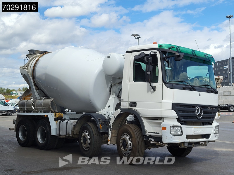 Mercedes-Benz Actros 3236 8X4 9M3 Stetter Mixer Big-Axle 3-Pedals Steelsuspension Euro 3 - Autobetoniere: foto 3 Mercedes-Benz Actros 3236 8X4 9M3 Stetter Mixer Big-Axle 3-Pedals Steelsuspension Euro 3 - Autobetoniere: foto 3