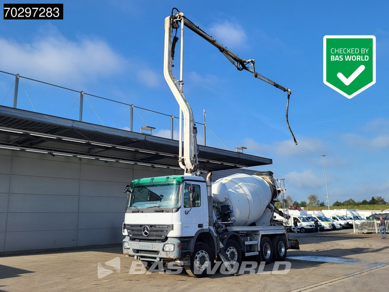 Mercedes-Benz Actros 3241 8X4 Mecbo M3-23.3/100-BZ 7m3 PUMI Big-Axle Steelsuspension Automatic Euro 4 - Autobetoniere: foto 1 Mercedes-Benz Actros 3241 8X4 Mecbo M3-23.3/100-BZ 7m3 PUMI Big-Axle Steelsuspension Automatic Euro 4 - Autobetoniere: foto 1