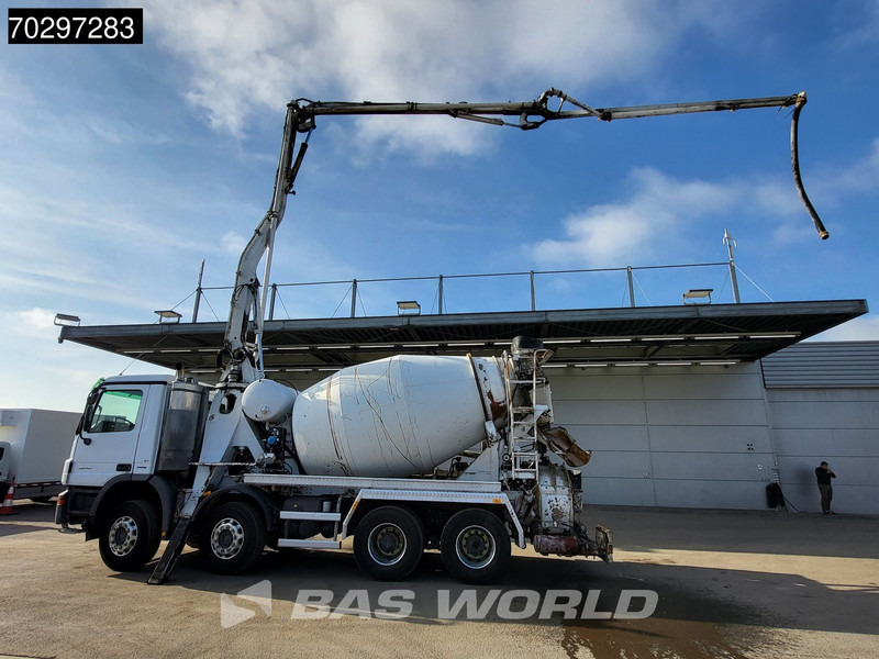 Mercedes-Benz Actros 3241 8X4 Mecbo M3-23.3/100-BZ 7m3 PUMI Big-Axle Steelsuspension Automatic Euro 4 - Autobetoniere: foto 2 Mercedes-Benz Actros 3241 8X4 Mecbo M3-23.3/100-BZ 7m3 PUMI Big-Axle Steelsuspension Automatic Euro 4 - Autobetoniere: foto 2