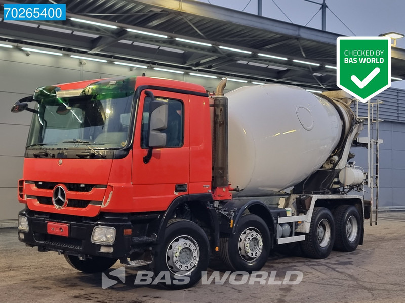 Mercedes-Benz Actros 3541 8X4 Big-Axle Steelsuspension 9m3 Mixer Euro 5 - Autobetoniere: foto 1 Mercedes-Benz Actros 3541 8X4 Big-Axle Steelsuspension 9m3 Mixer Euro 5 - Autobetoniere: foto 1