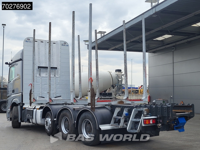 Mercedes-Benz Actros 3563 8X4 Big-Axle Lift+Lenkachse Euro 6 - Kamion për transport druri: foto 2 Mercedes-Benz Actros 3563 8X4 Big-Axle Lift+Lenkachse Euro 6 - Kamion për transport druri: foto 2