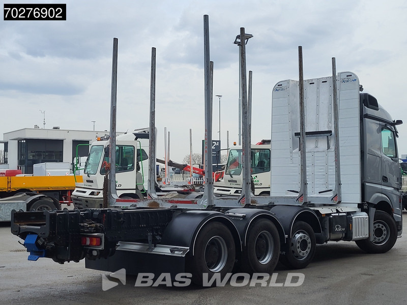 Mercedes-Benz Actros 3563 8X4 Big-Axle Lift+Lenkachse Euro 6 - Kamion për transport druri: foto 5 Mercedes-Benz Actros 3563 8X4 Big-Axle Lift+Lenkachse Euro 6 - Kamion për transport druri: foto 5