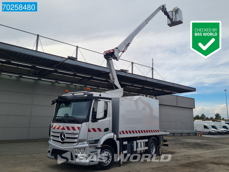 Mercedes-Benz Antos 1830 4X2 Hubarbeitsbühne 14.70m Time France VST 248 NF Navi Euro 6 - Kamion me vinç: foto 1 Mercedes-Benz Antos 1830 4X2 Hubarbeitsbühne 14.70m Time France VST 248 NF Navi Euro 6 - Kamion me vinç: foto 1