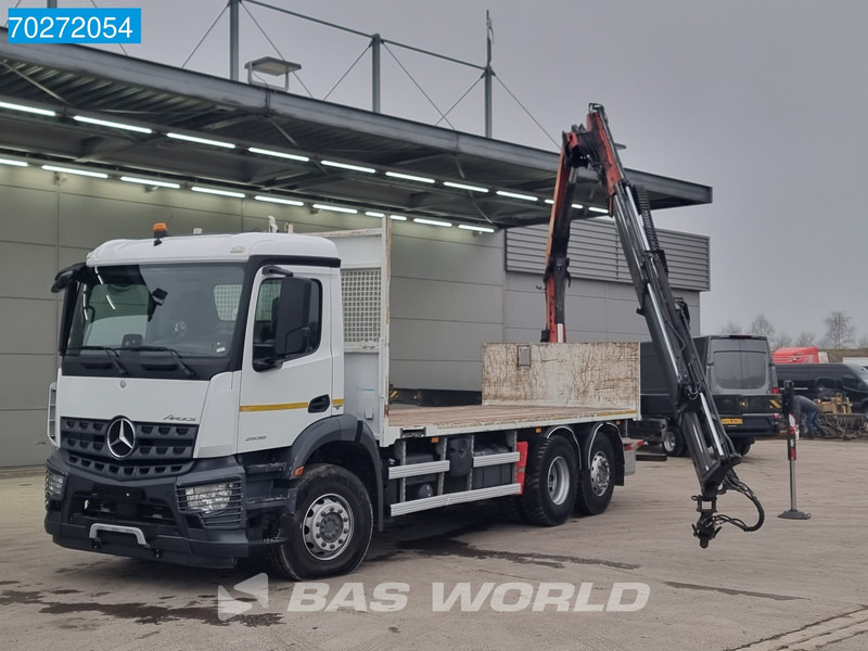Mercedes-Benz Arocs 2536 6X2 Palfinger PK 16002 Crane Lenkasche Euro 6 - Kamion me karroceri të hapur, Kamion me vinç: foto 5 Mercedes-Benz Arocs 2536 6X2 Palfinger PK 16002 Crane Lenkasche Euro 6 - Kamion me karroceri të hapur, Kamion me vinç: foto 5