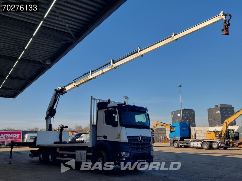 Mercedes-Benz Arocs 2636 6X4 HIAB X-HIDUO 188 ES-S Crane Kran Big axle Euro 6 - Kamion me karroceri të hapur, Kamion me vinç: foto 3 Mercedes-Benz Arocs 2636 6X4 HIAB X-HIDUO 188 ES-S Crane Kran Big axle Euro 6 - Kamion me karroceri të hapur, Kamion me vinç: foto 3