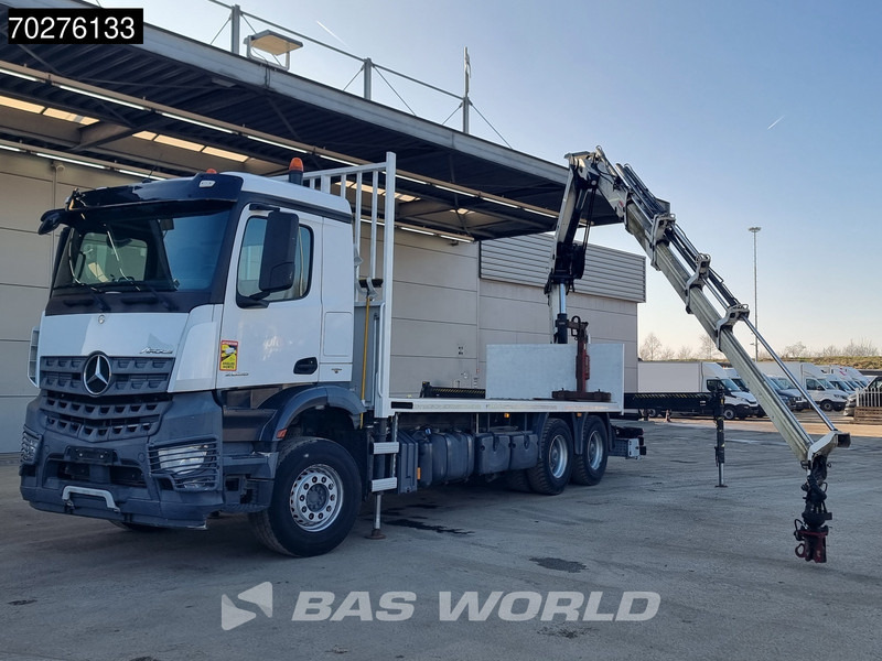 Mercedes-Benz Arocs 2636 6X4 HIAB X-HIDUO 188 ES-S Crane Kran Big axle Euro 6 - Kamion me karroceri të hapur, Kamion me vinç: foto 5 Mercedes-Benz Arocs 2636 6X4 HIAB X-HIDUO 188 ES-S Crane Kran Big axle Euro 6 - Kamion me karroceri të hapur, Kamion me vinç: foto 5