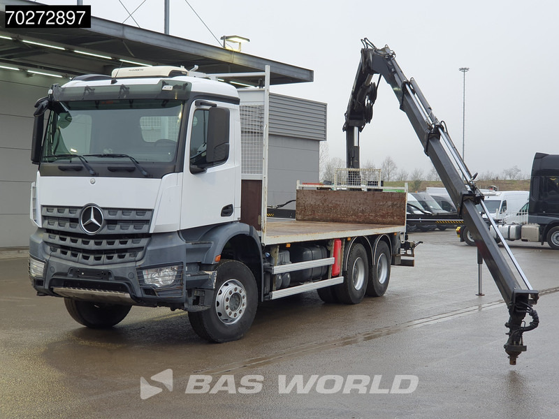 Mercedes-Benz Arocs 2636 6X4 Hiab 144 E-3 Hipro Kran Crane Remote Full Steel Euro 6 - Kamion me karroceri të hapur, Kamion me vinç: foto 5 Mercedes-Benz Arocs 2636 6X4 Hiab 144 E-3 Hipro Kran Crane Remote Full Steel Euro 6 - Kamion me karroceri të hapur, Kamion me vinç: foto 5