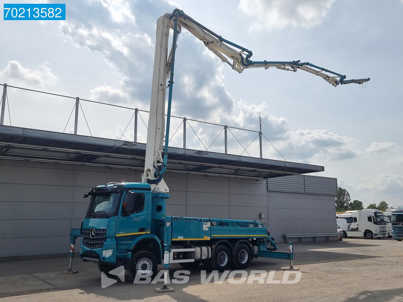 Mercedes-Benz Arocs 2836 6X4 Manual 33mtr Pump Sermac 5Z33 SC150 Euro 6 - Pompë betoni: foto 1 Mercedes-Benz Arocs 2836 6X4 Manual 33mtr Pump Sermac 5Z33 SC150 Euro 6 - Pompë betoni: foto 1