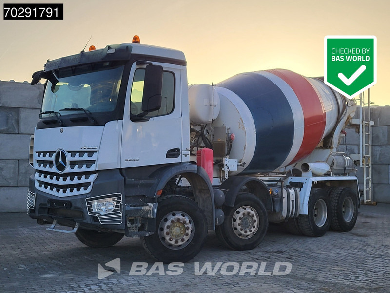 Mercedes-Benz Arocs 3240 8X4 9m3 Stetter mixer Steelsuspension Automatic Euro 6 - Autobetoniere: foto 1 Mercedes-Benz Arocs 3240 8X4 9m3 Stetter mixer Steelsuspension Automatic Euro 6 - Autobetoniere: foto 1