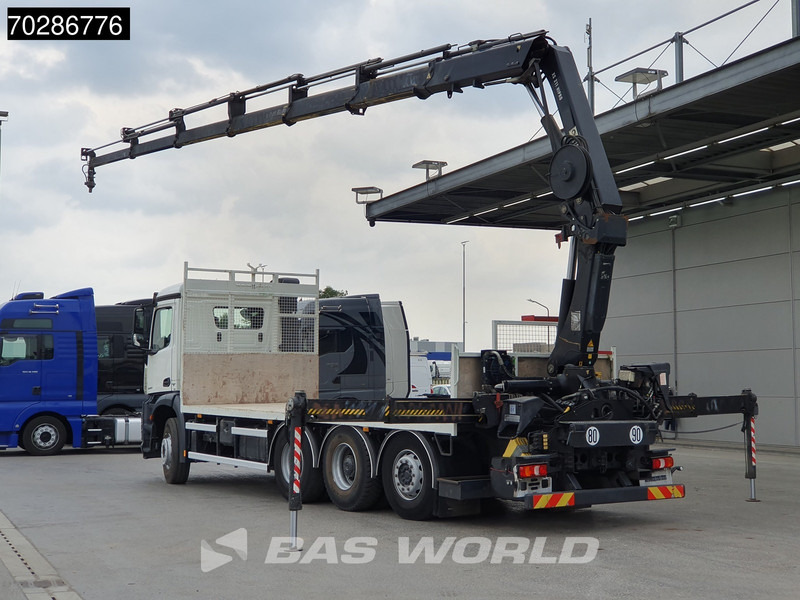 Mercedes-Benz Arocs 3240 8X4 HIAB 211E-6 HIPRO Big-Axle Lift+Steering Navi Euro 6 - Kamion me karroceri të hapur, Kamion me vinç: foto 2 Mercedes-Benz Arocs 3240 8X4 HIAB 211E-6 HIPRO Big-Axle Lift+Steering Navi Euro 6 - Kamion me karroceri të hapur, Kamion me vinç: foto 2