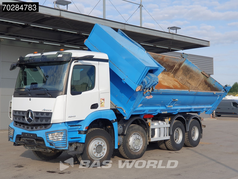 Mercedes-Benz Arocs 3243 8X4 14m3 2-side tipper Big-Axle Steelsuspension Navi Euro 6 - Kamion vetëshkarkues: foto 5 Mercedes-Benz Arocs 3243 8X4 14m3 2-side tipper Big-Axle Steelsuspension Navi Euro 6 - Kamion vetëshkarkues: foto 5
