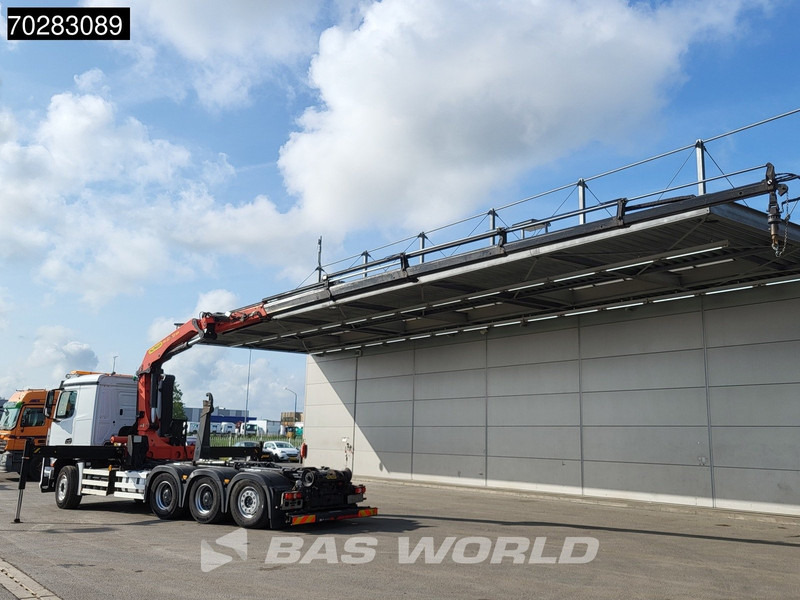 Mercedes-Benz Arocs 3245 Actros 8X4 Palfinger PK22002 EH Crane 17tons hooklift Big-Axle Lift+Lenkachse Navi Euro 6 - Kamion vetëngarkues, Kamion me vinç: foto 2 Mercedes-Benz Arocs 3245 Actros 8X4 Palfinger PK22002 EH Crane 17tons hooklift Big-Axle Lift+Lenkachse Navi Euro 6 - Kamion vetëngarkues, Kamion me vinç: foto 2