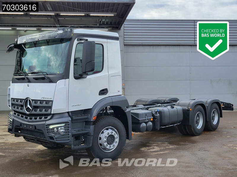 Mercedes-Benz Arocs 3340 6X4 NEW! Euro 5 Full Steel Big Axle Automatic - Kamion kabinë-shasi: foto 1 Mercedes-Benz Arocs 3340 6X4 NEW! Euro 5 Full Steel Big Axle Automatic - Kamion kabinë-shasi: foto 1