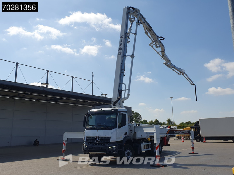 Mercedes-Benz Arocs 3343 6X4 CIFA K40H Carbotech Pump 5 arm Big-Axle Navi Euro 6 - Pompë betoni: foto 5 Mercedes-Benz Arocs 3343 6X4 CIFA K40H Carbotech Pump 5 arm Big-Axle Navi Euro 6 - Pompë betoni: foto 5