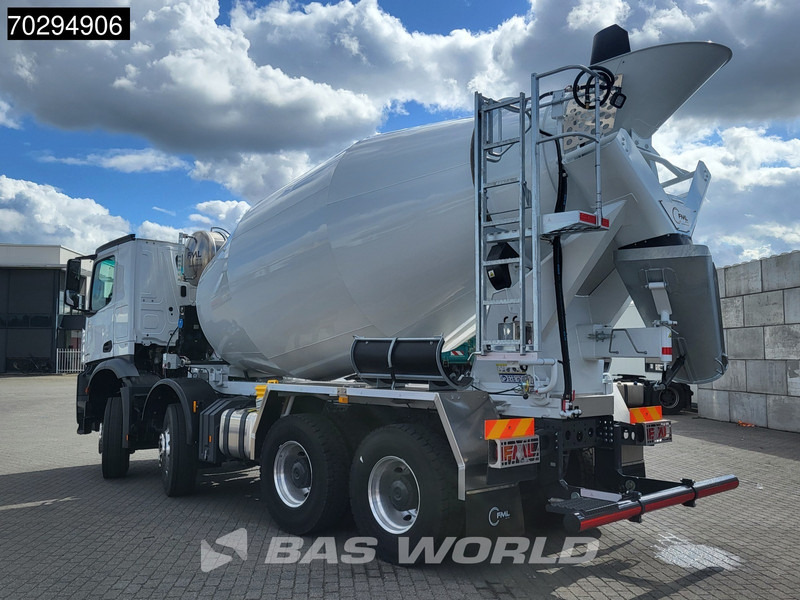 Mercedes-Benz Arocs 3743 8X4 New! 10m3 FML BSH 103 Mixer Steelsuspension Big-Axle Automatic Euro 6 - Autobetoniere: foto 2 Mercedes-Benz Arocs 3743 8X4 New! 10m3 FML BSH 103 Mixer Steelsuspension Big-Axle Automatic Euro 6 - Autobetoniere: foto 2
