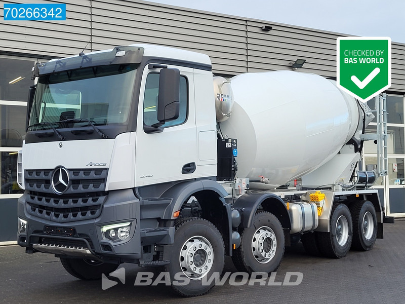 Mercedes-Benz Arocs 4140 8X4 NEW 10m3 Remmel mixer Big-Axle Steelsuspension Euro 3 - Autobetoniere: foto 1 Mercedes-Benz Arocs 4140 8X4 NEW 10m3 Remmel mixer Big-Axle Steelsuspension Euro 3 - Autobetoniere: foto 1