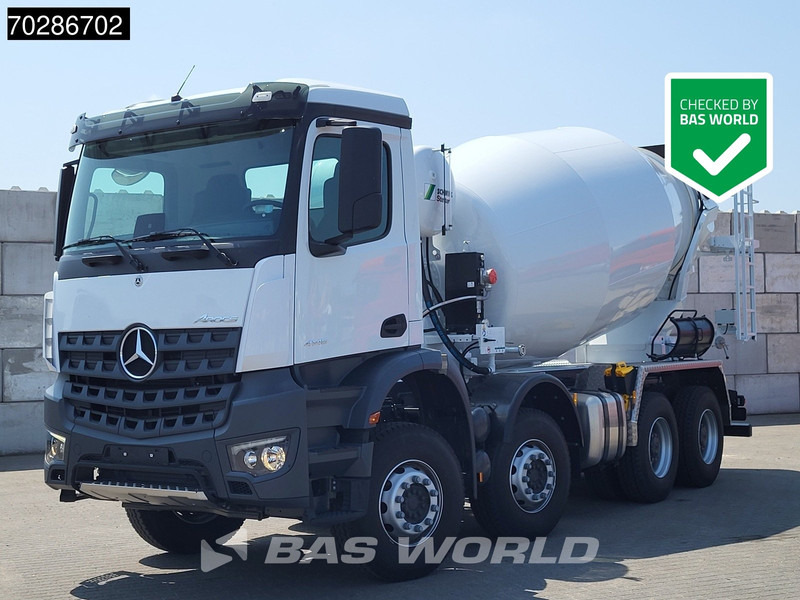 Mercedes-Benz Arocs 4145 8X4 NEW! 10m3 Schwing Stetter Mixer Manual Big-Axle Steel suspension Euro 3 - Autobetoniere: foto 1 Mercedes-Benz Arocs 4145 8X4 NEW! 10m3 Schwing Stetter Mixer Manual Big-Axle Steel suspension Euro 3 - Autobetoniere: foto 1
