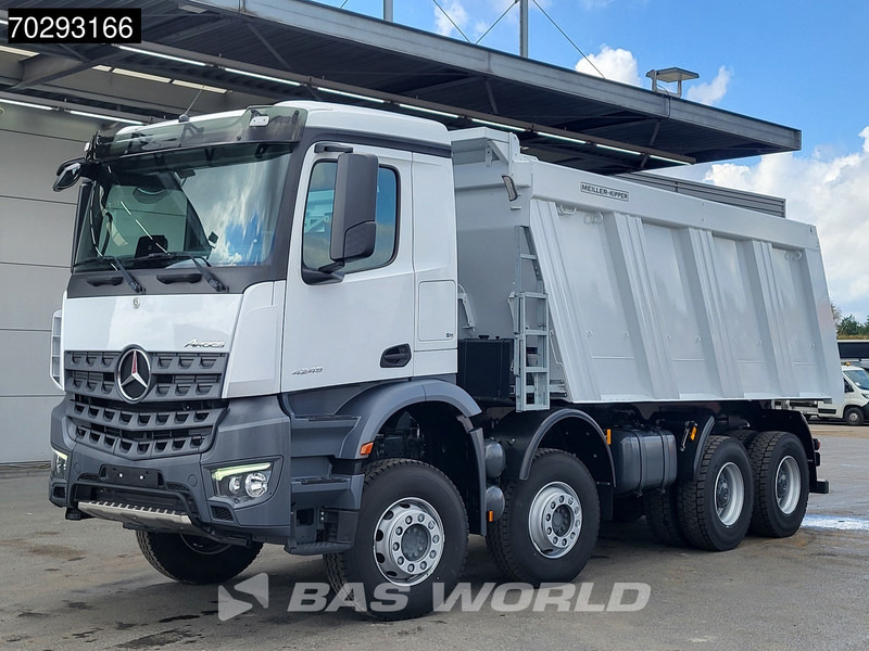 Mercedes-Benz Arocs 4245 8X4 New! 22m3 Meiller Kipper Big-Axle Steelsuspension Manual Euro 3 - Kamion vetëshkarkues: foto 5 Mercedes-Benz Arocs 4245 8X4 New! 22m3 Meiller Kipper Big-Axle Steelsuspension Manual Euro 3 - Kamion vetëshkarkues: foto 5