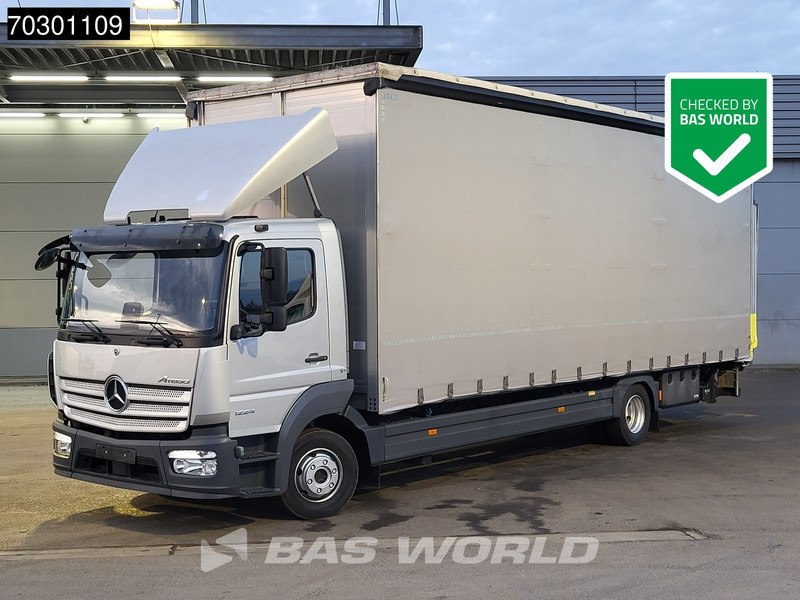 Mercedes-Benz Atego 1224 4X2 280cm height curtainsider 1500kg Tailgate Automatic Euro 6 - Kamion me tendë: foto 1 Mercedes-Benz Atego 1224 4X2 280cm height curtainsider 1500kg Tailgate Automatic Euro 6 - Kamion me tendë: foto 1