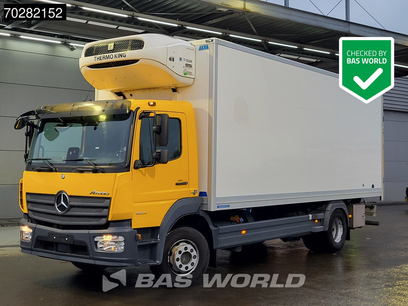 Mercedes-Benz Atego 1524 Atego 4X2 15tonner Thermo King T-1200R 1500kg Ladebordwand Euro 6 - Kamion frigorifer: foto 1 Mercedes-Benz Atego 1524 Atego 4X2 15tonner Thermo King T-1200R 1500kg Ladebordwand Euro 6 - Kamion frigorifer: foto 1