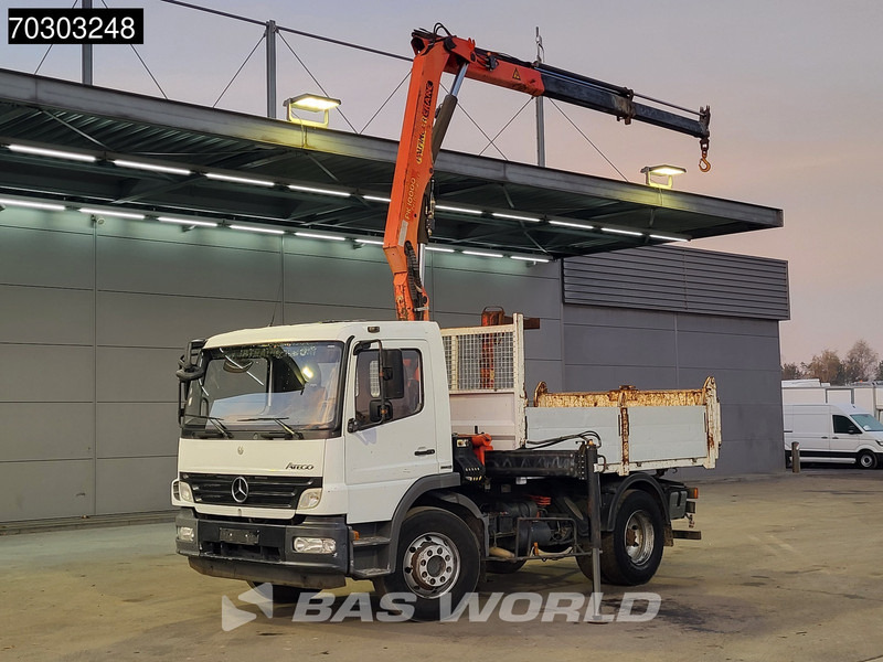 Mercedes-Benz Atego 1624 4X2 Palfinger PK10000 Kran Crane Manual Steelsuspension Euro 4 - Kamion vetëshkarkues, Kamion me vinç: foto 3 Mercedes-Benz Atego 1624 4X2 Palfinger PK10000 Kran Crane Manual Steelsuspension Euro 4 - Kamion vetëshkarkues, Kamion me vinç: foto 3