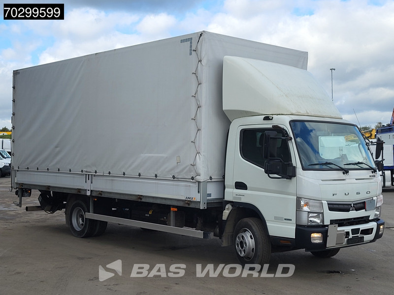 Mitsubishi Fuso 7C18 4X2 7.5tonner Curtainsider Ladebordwand Automatic Euro 6 - Kamion me tendë: foto 3 Mitsubishi Fuso 7C18 4X2 7.5tonner Curtainsider Ladebordwand Automatic Euro 6 - Kamion me tendë: foto 3