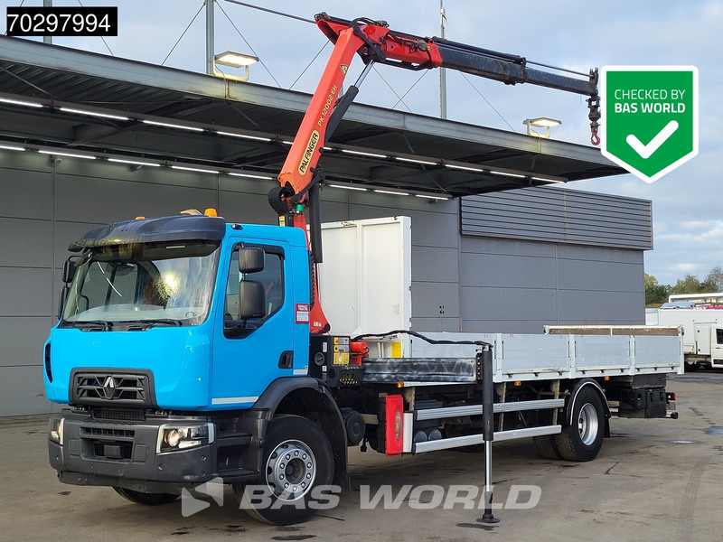 Renault C 320 C 4X2 Palfinger PK12002 EH Kran Crane Automatic Euro 6 - Kamion me karroceri të hapur, Kamion me vinç: foto 1 Renault C 320 C 4X2 Palfinger PK12002 EH Kran Crane Automatic Euro 6 - Kamion me karroceri të hapur, Kamion me vinç: foto 1