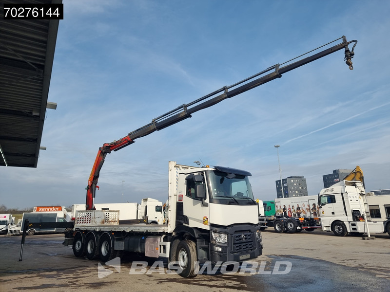 Renault C 380 8X4 Palfinger PK 23001 EH Remote Lift+Lenkachse Euro 6 - Kamion me karroceri të hapur, Kamion me vinç: foto 3 Renault C 380 8X4 Palfinger PK 23001 EH Remote Lift+Lenkachse Euro 6 - Kamion me karroceri të hapur, Kamion me vinç: foto 3
