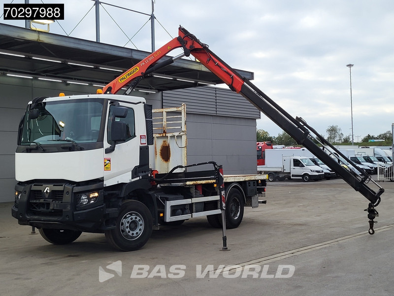 Renault C 380 C 4X2 Palfinger PK12.501 Crane Big-Axle Steelsuspension Automatic Euro 6 - Kamion me karroceri të hapur, Kamion me vinç: foto 5 Renault C 380 C 4X2 Palfinger PK12.501 Crane Big-Axle Steelsuspension Automatic Euro 6 - Kamion me karroceri të hapur, Kamion me vinç: foto 5