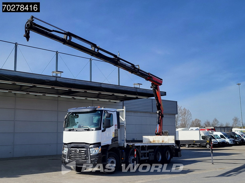 Renault C 430 8X4 Palfinger PK33002EH Euro 6 Big Axle - Kamion me karroceri të hapur, Kamion me vinç: foto 3 Renault C 430 8X4 Palfinger PK33002EH Euro 6 Big Axle - Kamion me karroceri të hapur, Kamion me vinç: foto 3